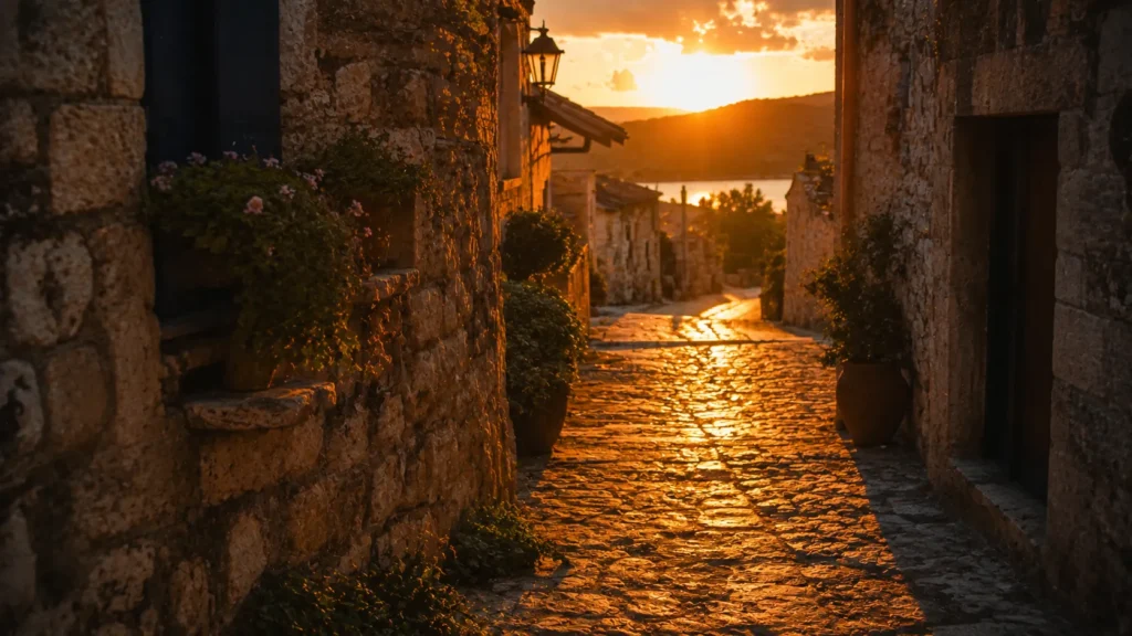 beautiful villages in the Peloponnese