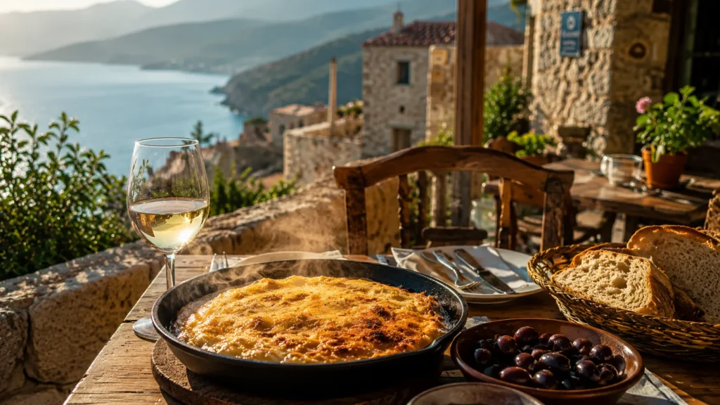 Peloponnese food guide  traditional Greek food Peloponnese, Sfela cheese, Syglino Mani, Nemea wine tasting 2026