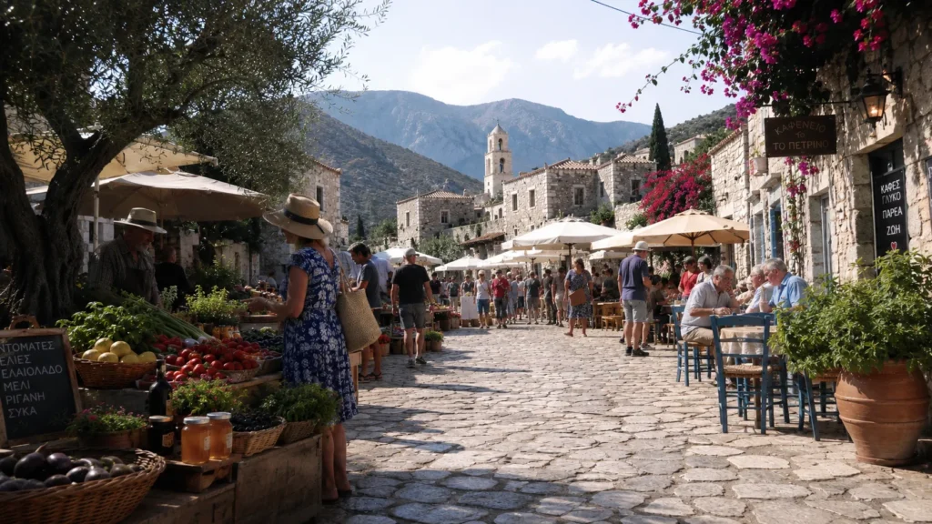 things to do Mani Peninsula , Mani peninsula highlights, Diros caves tickets 2026, Vathia tower houses, hiking Mani Greece