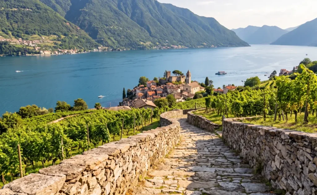 lake como hiking , lake como hiking trails