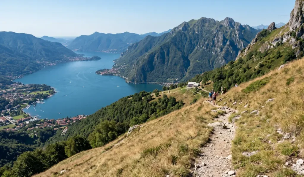 lake como hiking , lake como hiking trails