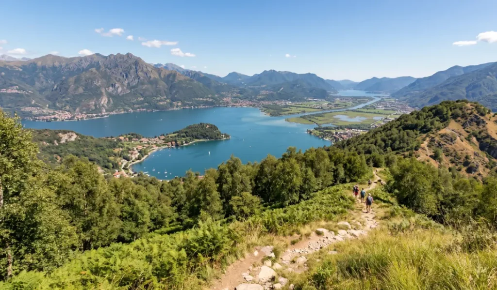 lake como hiking , lake como hiking trails