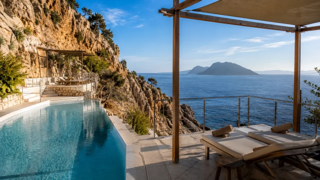 luxury hotels in Kaş , best boutique hotels Kaş Turkey, luxury hotels in Kaş Turkey, villa with private pool in Kaş, rent villa in Kaş