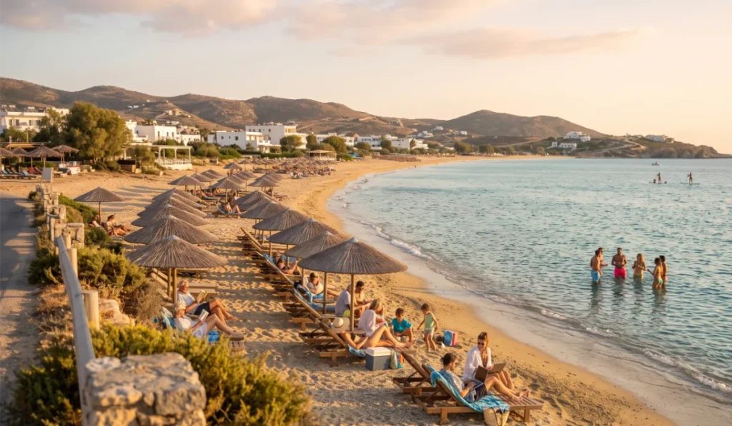 best beaches in Naxos Greece ,Naxos beaches, Agios Prokopios beach Naxos, Plaka beach Naxos, Agia Anna beach Naxos, best beach in Naxos, Naxos Mikri Vigla beach, Orkos beach Naxos
