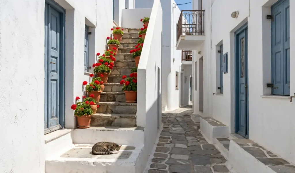 How to get to Paros Greece