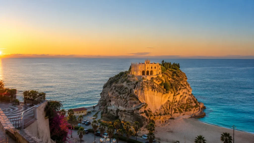 Tropea photography guide , Instagrammable spots Tropea, Tropea photo locations, Santa Maria dell'Isola photography, Tropea sunset photography