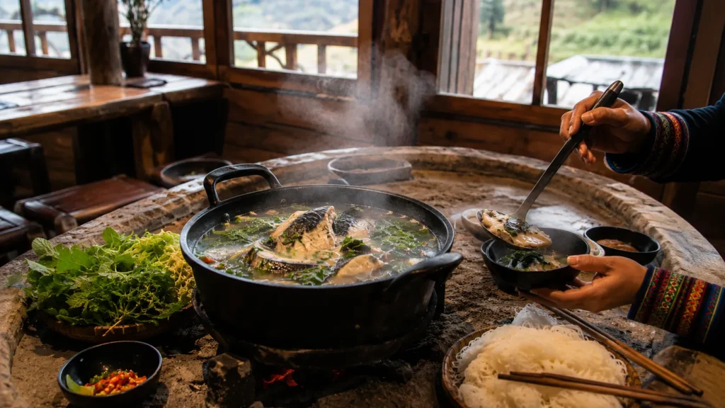 Sapa food guide ,what to eat in Sapa, Sapa local food 2026, Sapa thang co, Sapa street food highlands