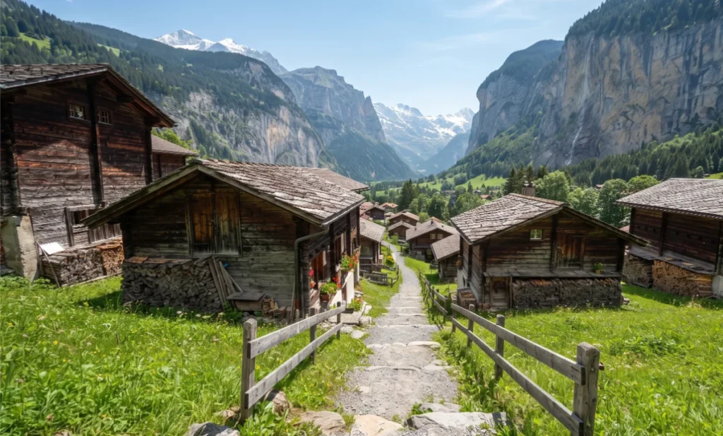 how to get to gimmelwald , getting to gimmelwald, gimmelwald cable car, gimmelwald train station