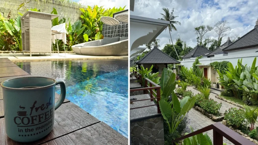 affordable private pool villas bali budget villas ubud, private pool villa bali cheap