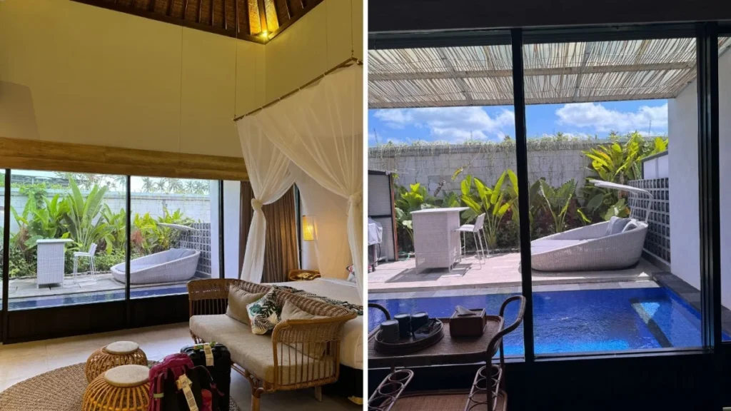 affordable private pool villas bali budget villas ubud, private pool villa bali cheap