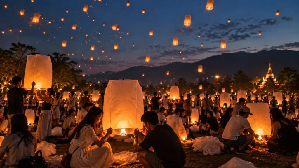 Yi Peng lantern festival guide , Yi Peng Chiang Mai, Loy Krathong Chiang Mai, CAD Khomloy tickets
