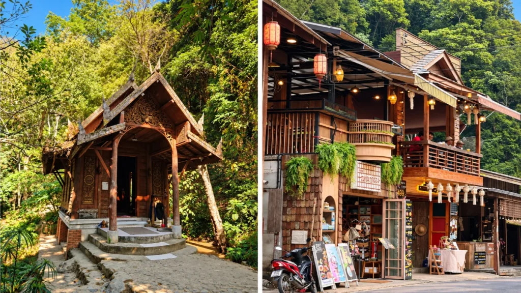 unique villages near Chiang Mai Mae Kampong village, Chiang Mai hill tribe villages, community based tourism Chiang Mai