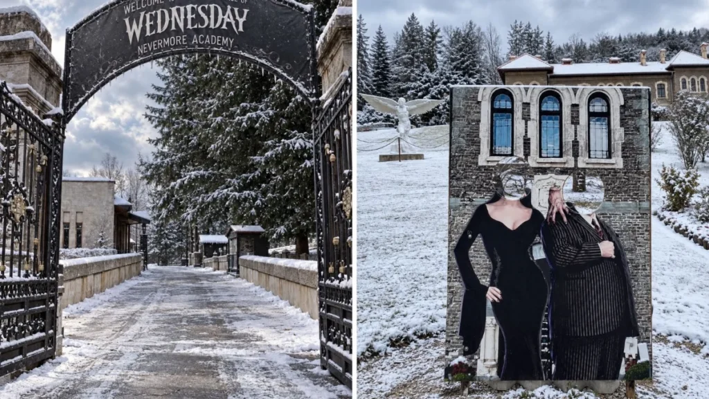 things to do in busteni , cantacuzino castle, things to do in predeal, cantacuzino castle romania winter, predeal ski slope, how to get from bucharest to sinaia