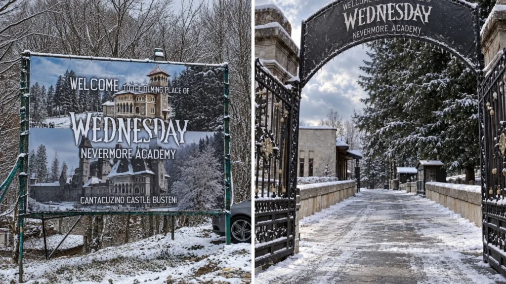 things to do in busteni , cantacuzino castle, things to do in predeal, cantacuzino castle romania winter, predeal ski slope, how to get from bucharest to sinaia