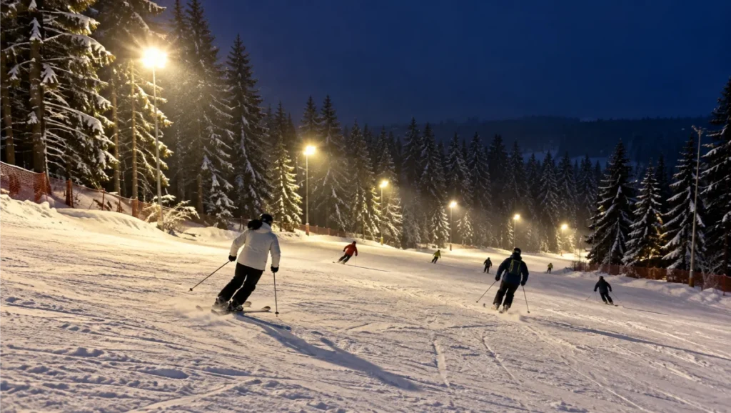 things to do in busteni , cantacuzino castle, things to do in predeal, cantacuzino castle romania winter, predeal ski slope, how to get from bucharest to sinaia