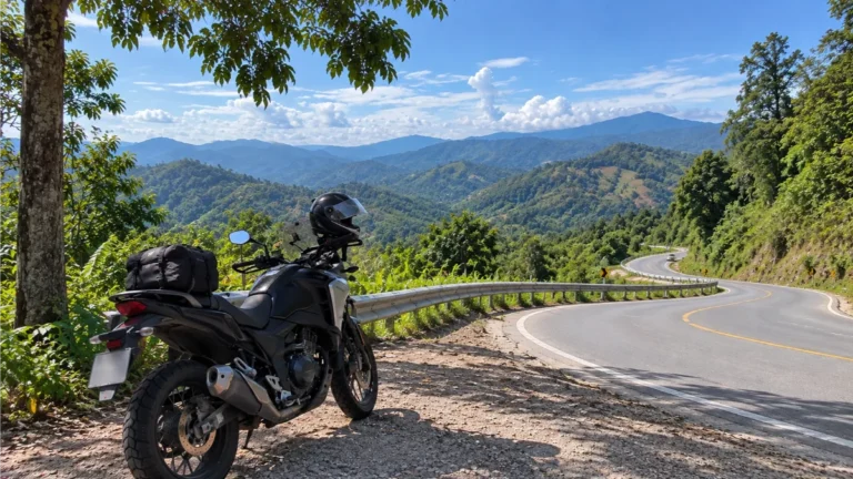 how to get from Chiang Mai to Pai , Chiang Mai to Pai minibus, Chiang Mai to Pai road, Pai motorbike safety