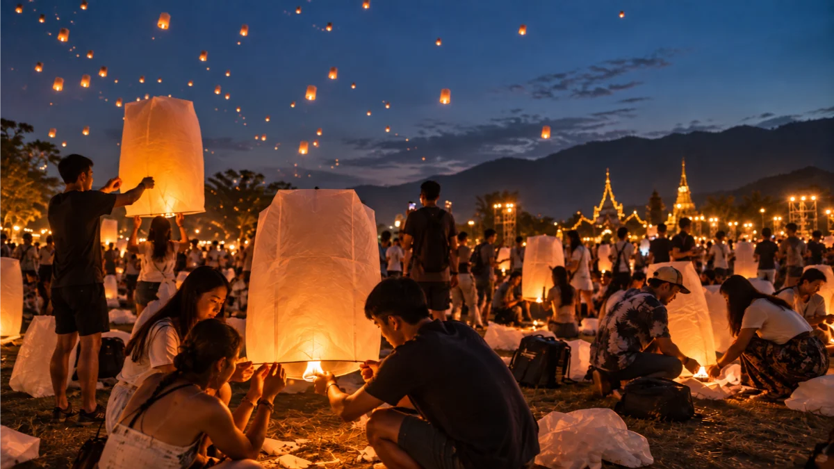Yi Peng lantern festival guide , Yi Peng Chiang Mai, Loy Krathong Chiang Mai, CAD Khomloy tickets