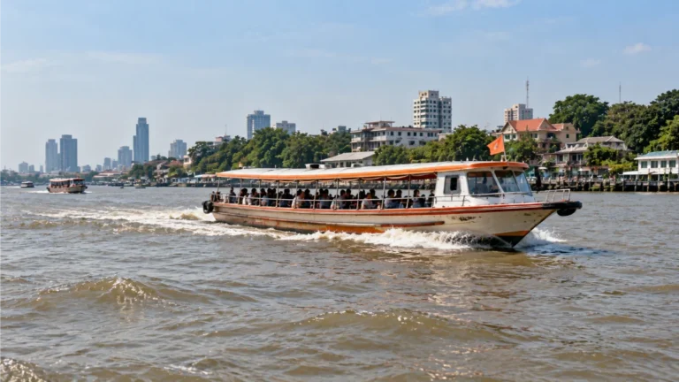 how to get around Bangkok by river boat how to use river boat in Bangkok, Bangkok river boat guide, how to use Chao Phraya Express Boat, Bangkok river boat vs BTS