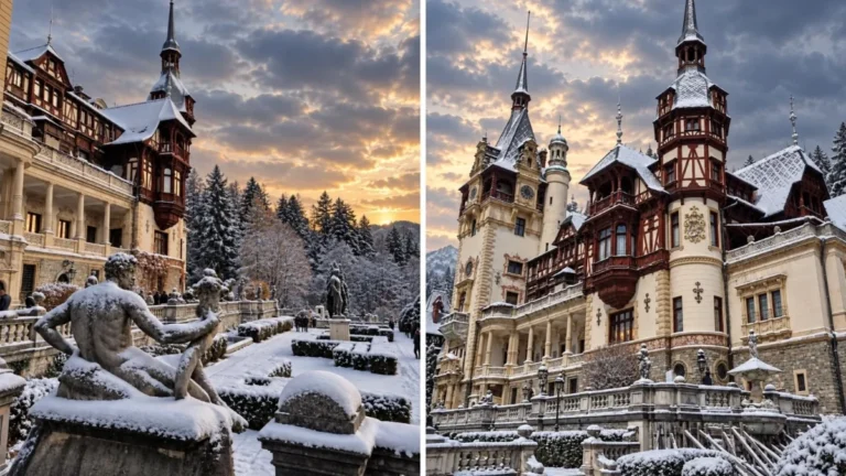  things to do in sinaia , peles castle romania, peles castle history, sinaia day trip from brasov
